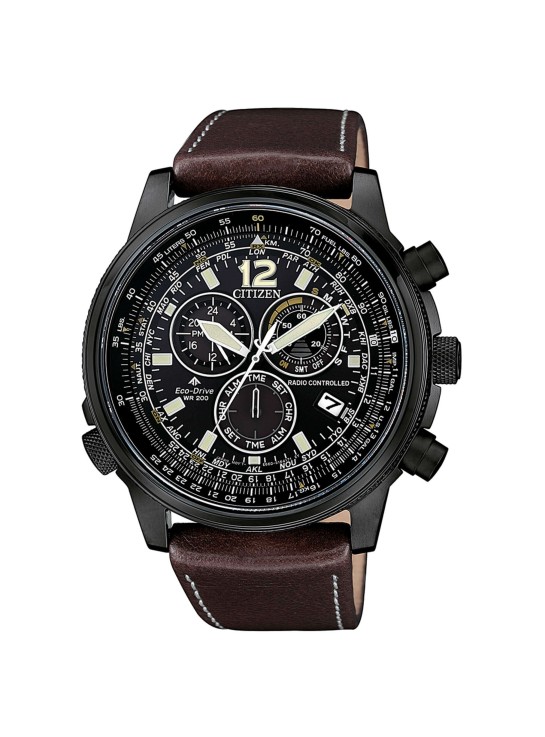 Citizen Radiocontrollato Crono Pilot Acciaio CB5865-15E